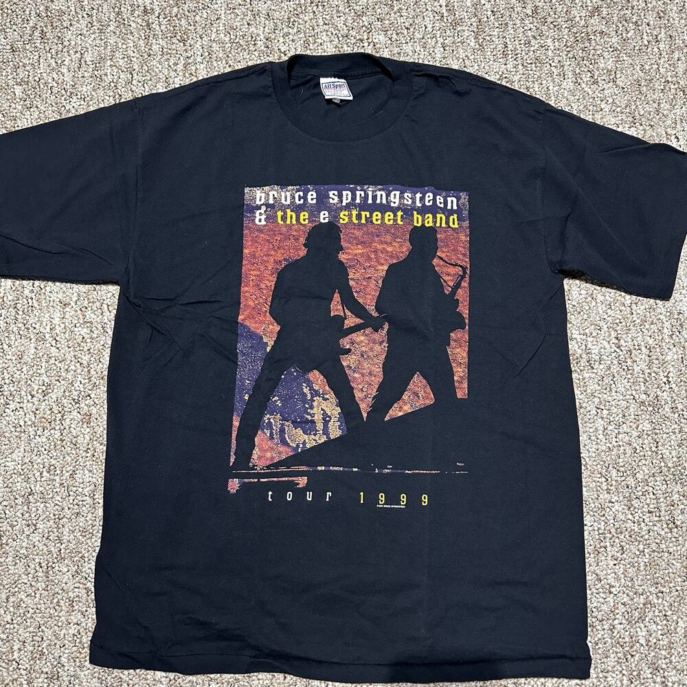 Vintage 1999 Bruce Springsteen E Street Band Tour T-Shirt Mens XL All Sport